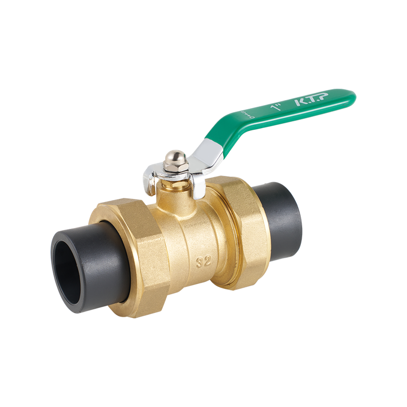 PP-R Boutique Double Union Ball Valve with Handle