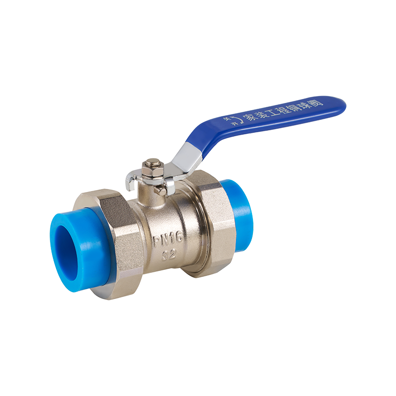 Corrosion Resistance PP-R Boutique Double Union Ball Valve