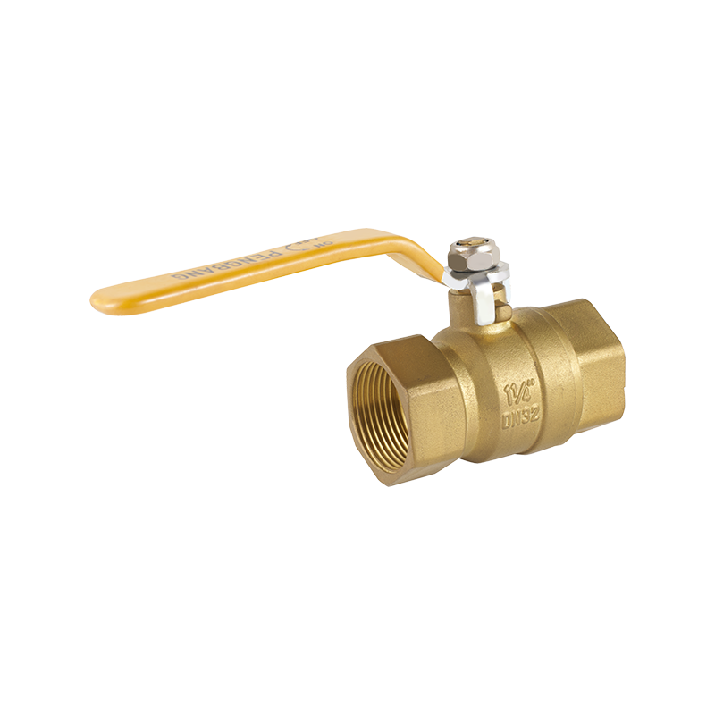 Classic Brass Gas Dedicated Valve with Handle