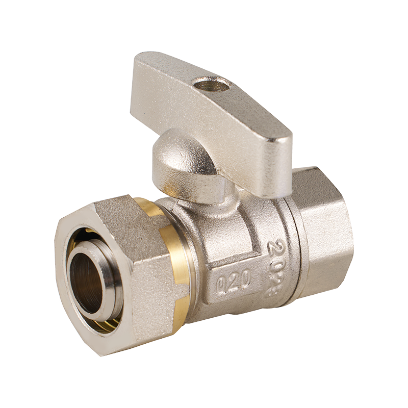 Ferrule Equal-Diameter Ball Valve With Long Handle