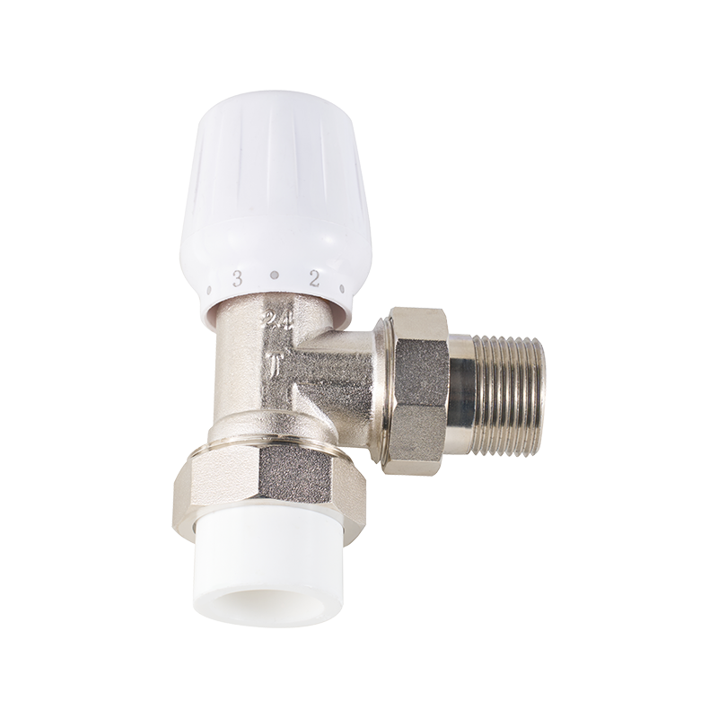 PP-R Angle Medium Union Temperature Control Valve