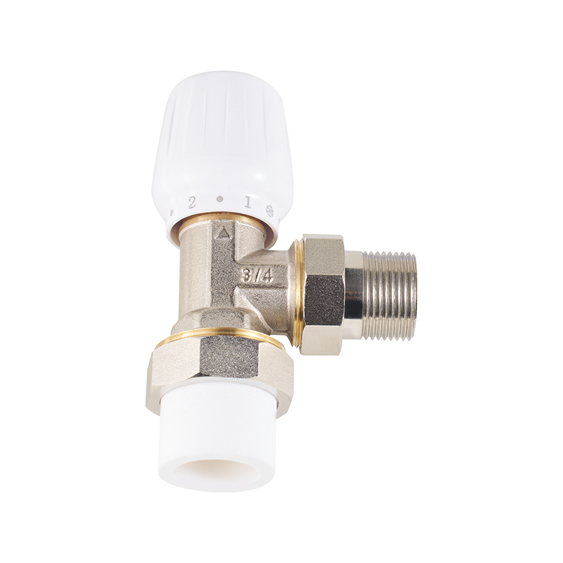 Energy-saving Angle Ferrule Automatic Thermostatic Control Valve