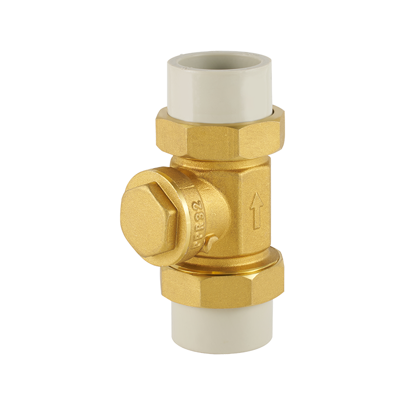 PP-R Brass Equal Diameter Check Valve