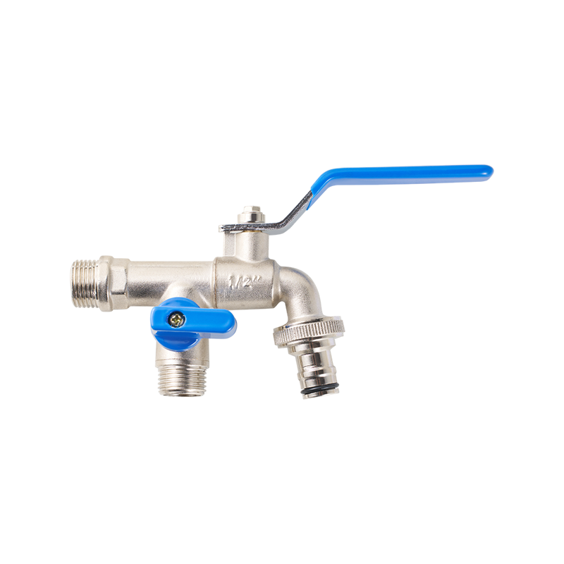 Two Way Water Tap Lever Ball Valve Faucet