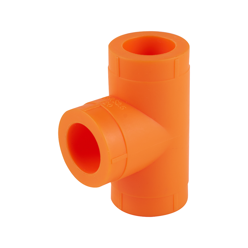 Equal Diameter Three-way Antibacterial Home Decoration Pipe Fitting
