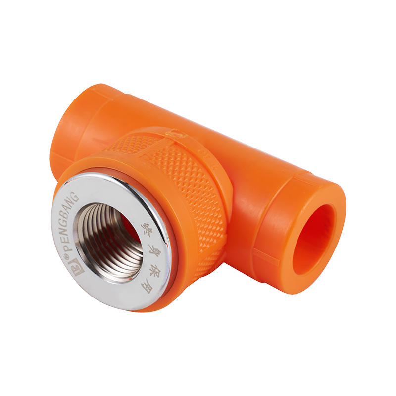 Internal Thread Three-way Antibacterial Home Decoration Pipe Fitting