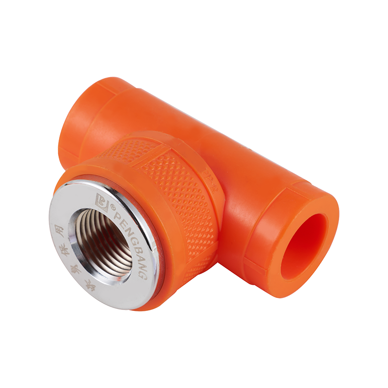Internal Thread Three-way Antibacterial Home Decoration Pipe Fitting