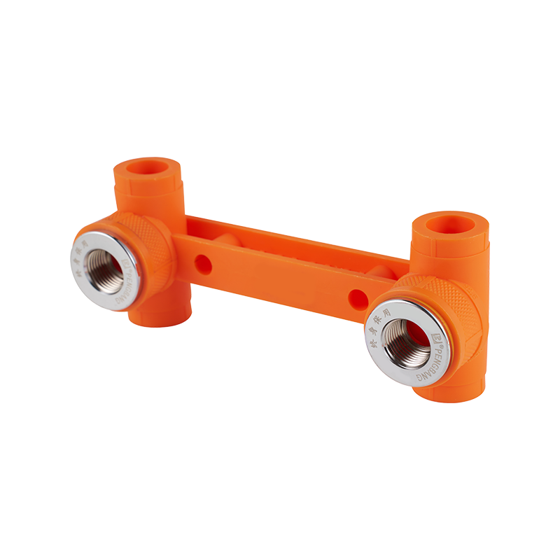 Double Elbow PP-R Antibacterial Home Decoration Pipe Fitting