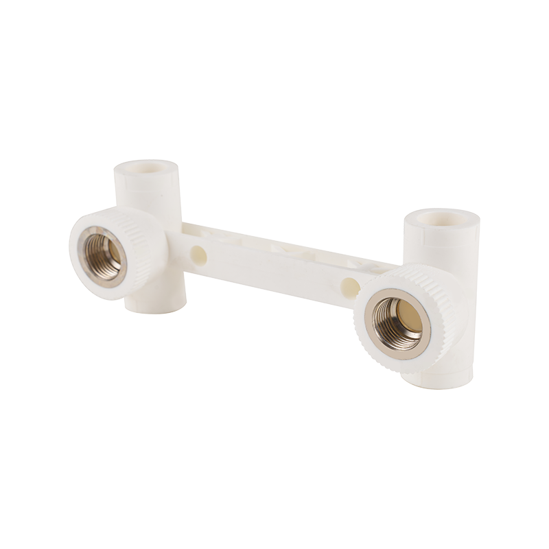 Double Three-way PP-R Antibacterial Home Decoration Pipe Fitting