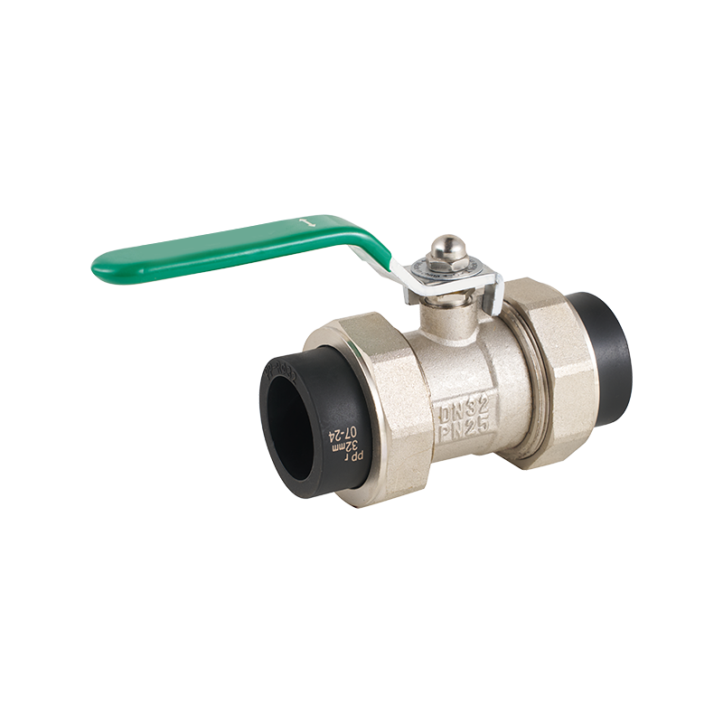 Boutique Double Union Ball Valve with Handle