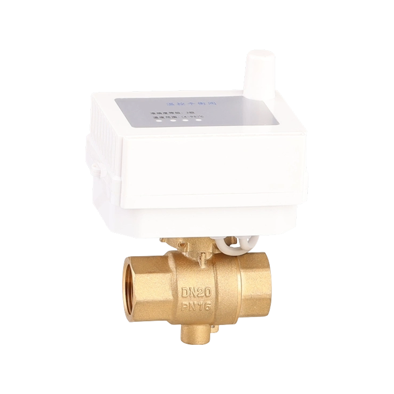 DN15 Electric Normal Temperature Brass Ball Valve