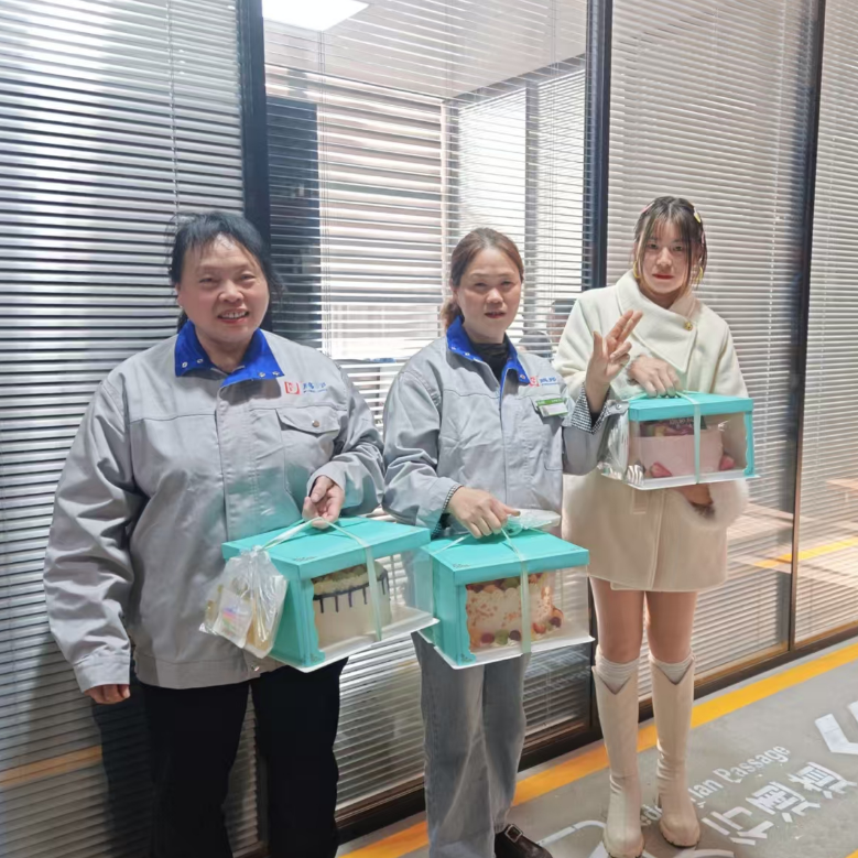 We Celebrate Our Colleagues with a Special Cake Gift